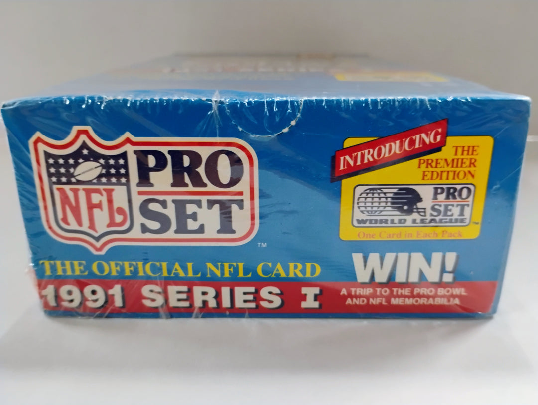 1991 Pro Set Football Series 1 Sealed Box
