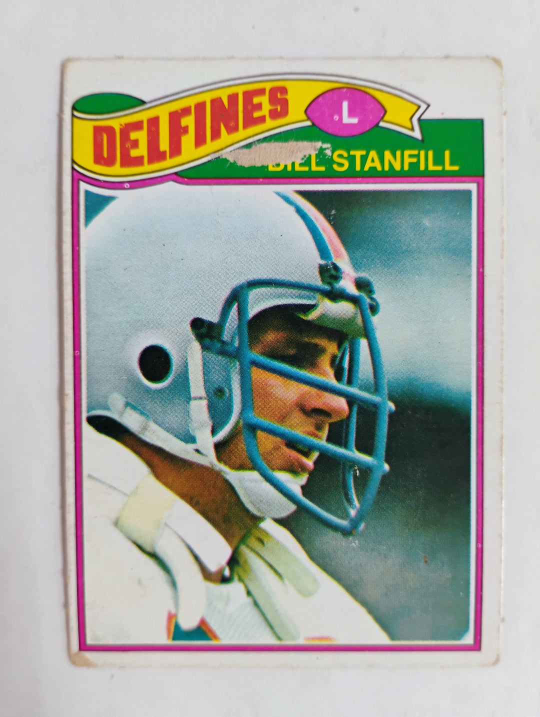 1977 Topps Mexican Football Bill Stanfill #16 SP