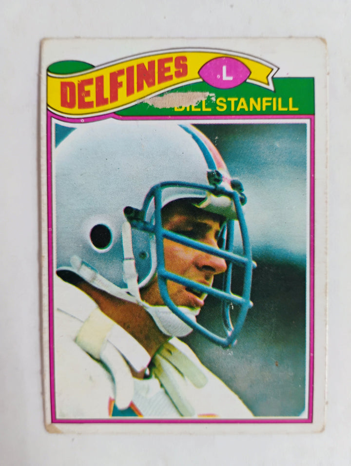 1977 Topps Mexican Football Bill Stanfill #16 SP