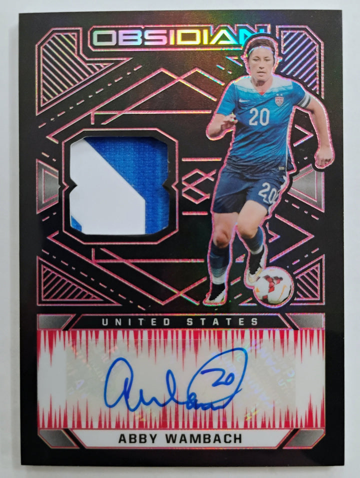 2021-22 Panini Obsidian Soccer Abby Wambach #JA-WAM 01/25