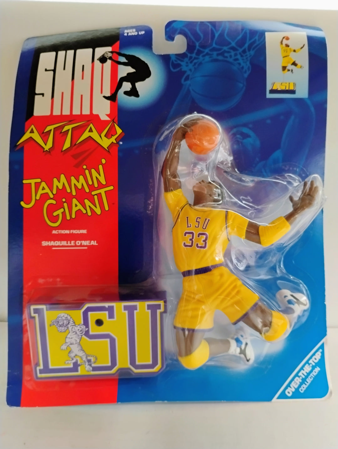 1993 Kenner Shaq Attaq Jammin' Giant LSU