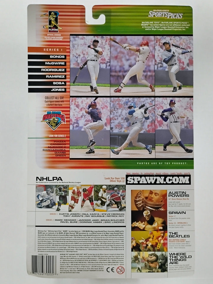 2000 Mcfarlane Big League Challenge Sammy Sosa Sealed