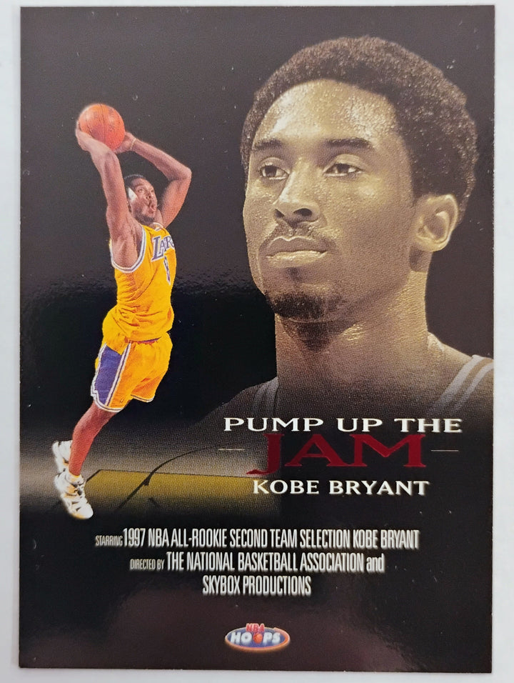1998 NBA Hoops Kobe Bryant #4 Pump Up The Jam