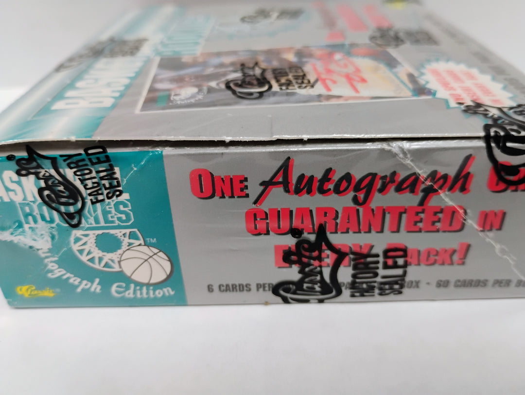 1995 Classic Basketball Rookies Autographed Edition Sealed Box
