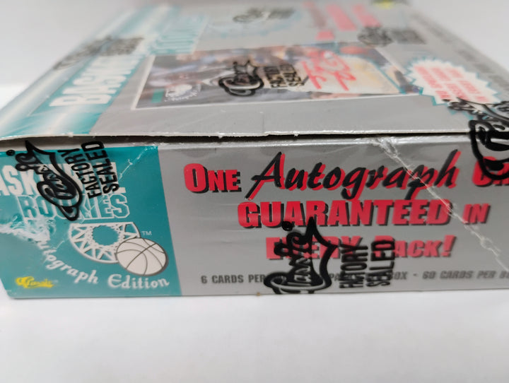 1995 Classic Basketball Rookies Autographed Edition Sealed Box