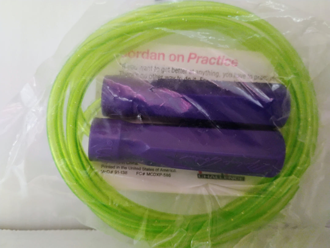 1991 Mcdonalds Michael Jordan Fitness Fun Jump Rope Sealed