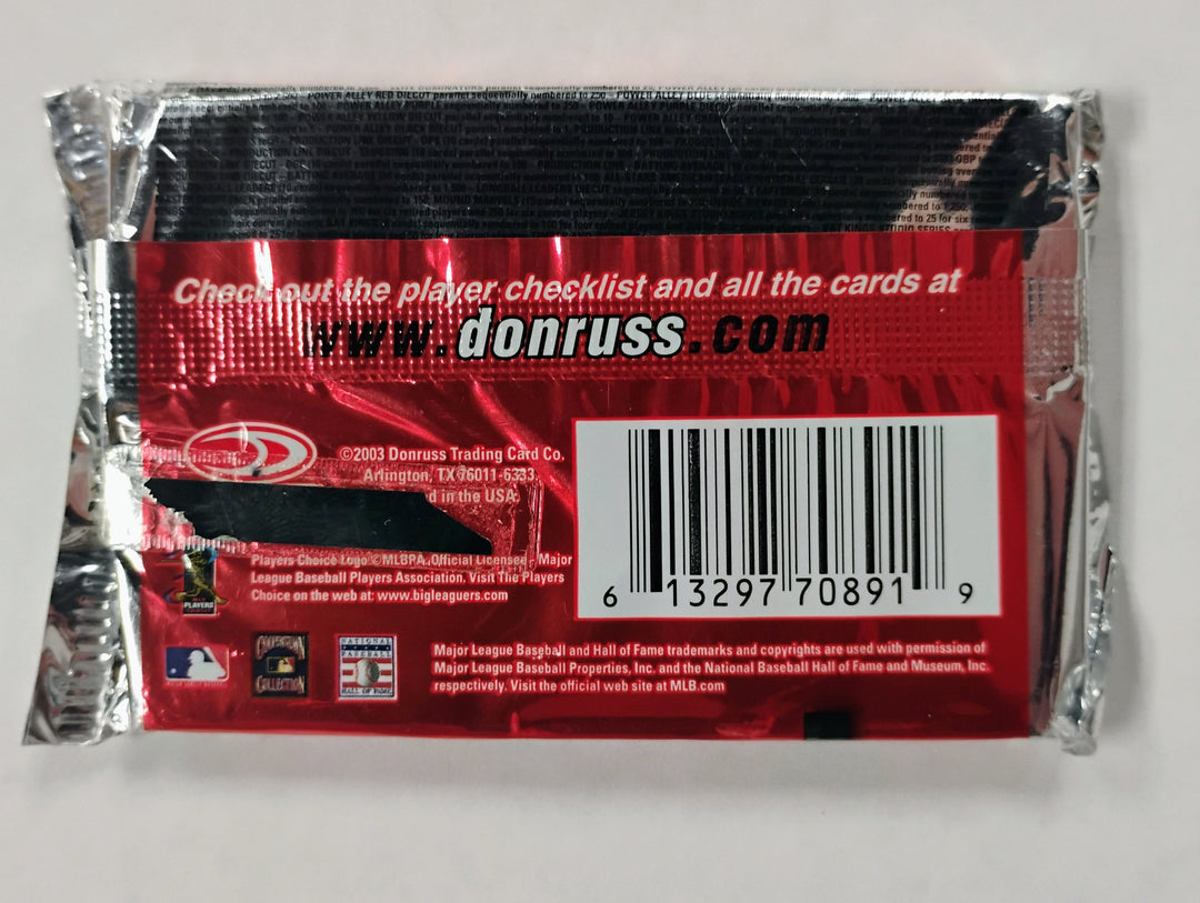 2004 Donruss Baseball Hobby Pack Sealed