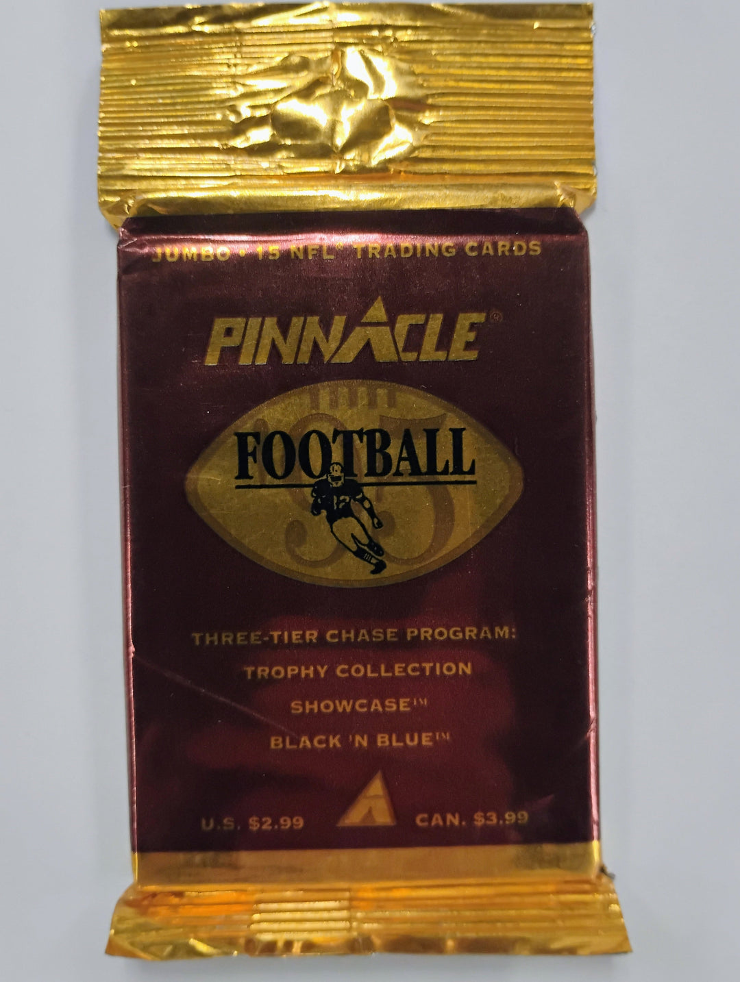 1995 Pinnacle Football Jumbo Sealed Pack