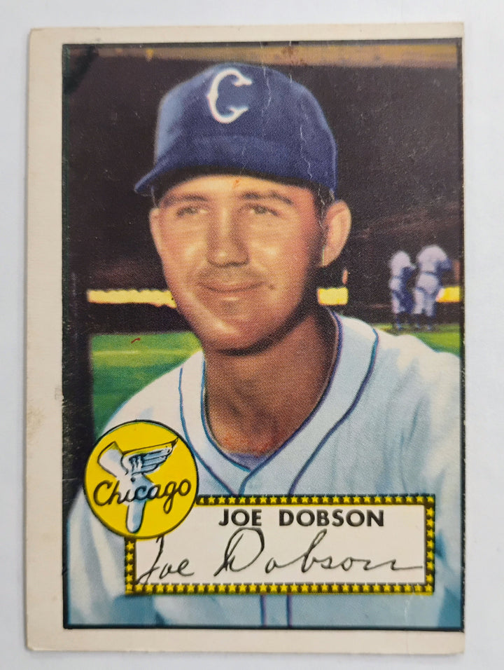 1952 Topps Baseball Joe Dobson #254 Red Back