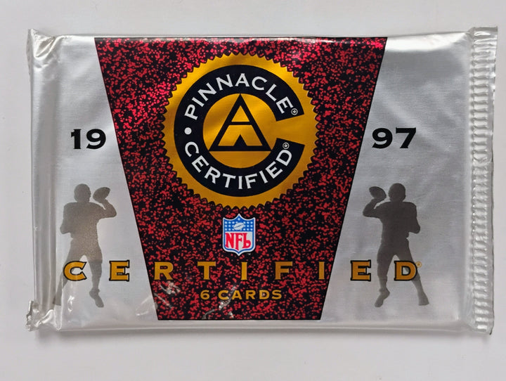 1997 Pinnacle Certified Football Sealed Pack
