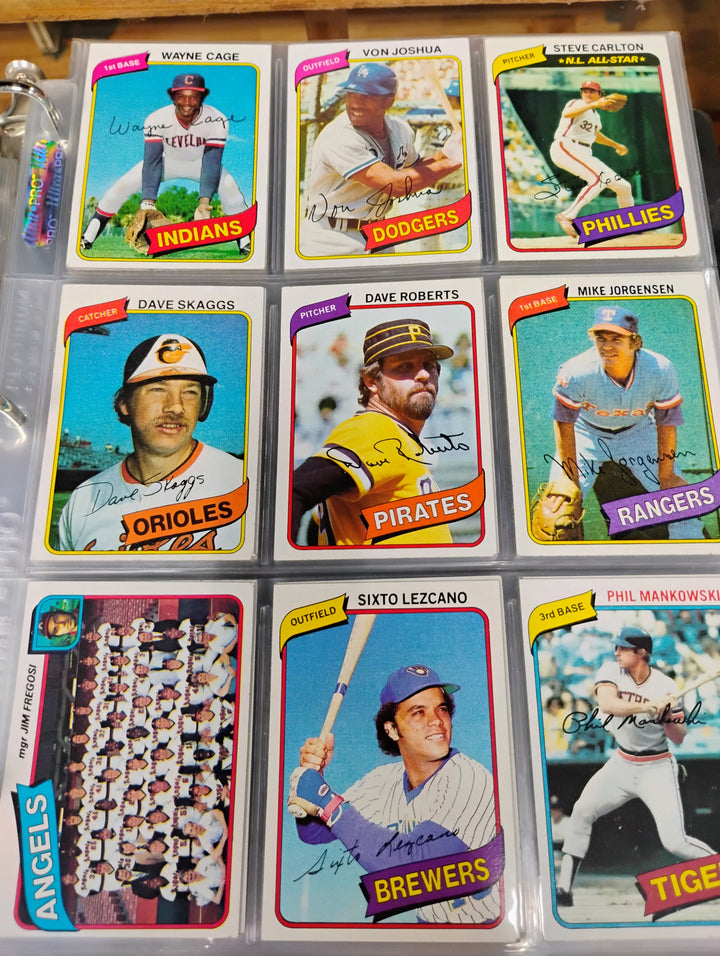 1980 Topps MLB Topps Complete Set