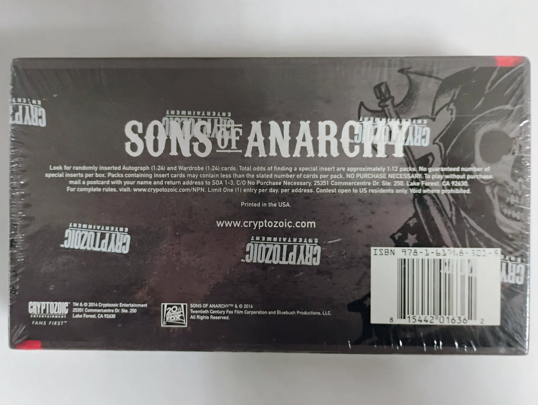 Sons of Anarchy Trading Cards Seasons 1-3 Sealed Box