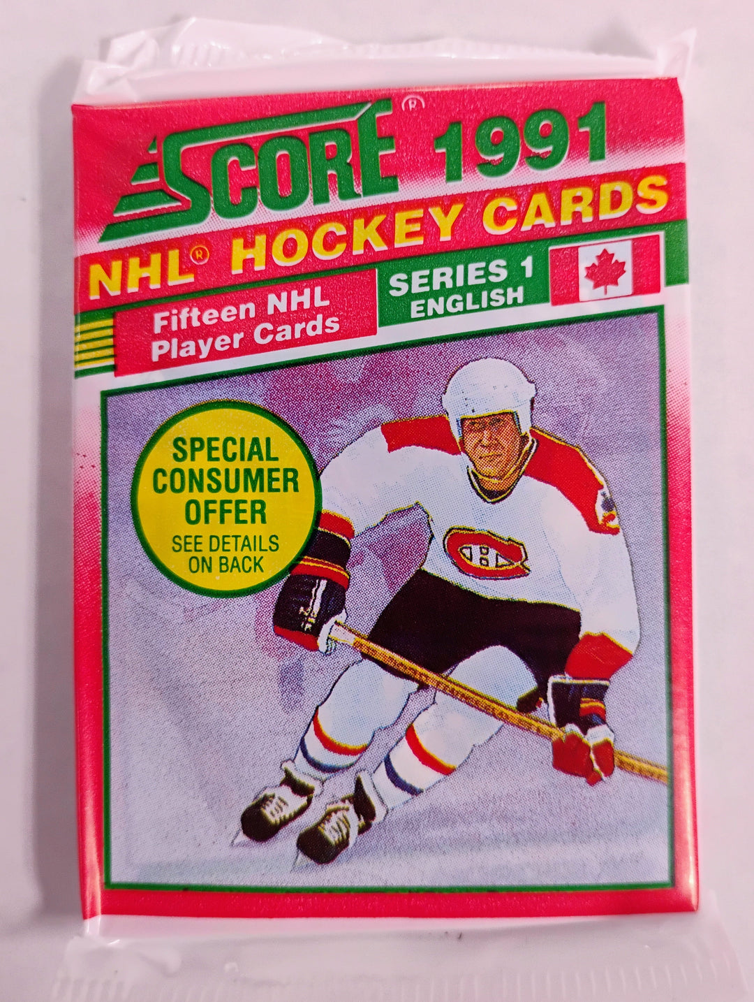 1991 Score  Hockey Canadian Series 1 Sealed Pack