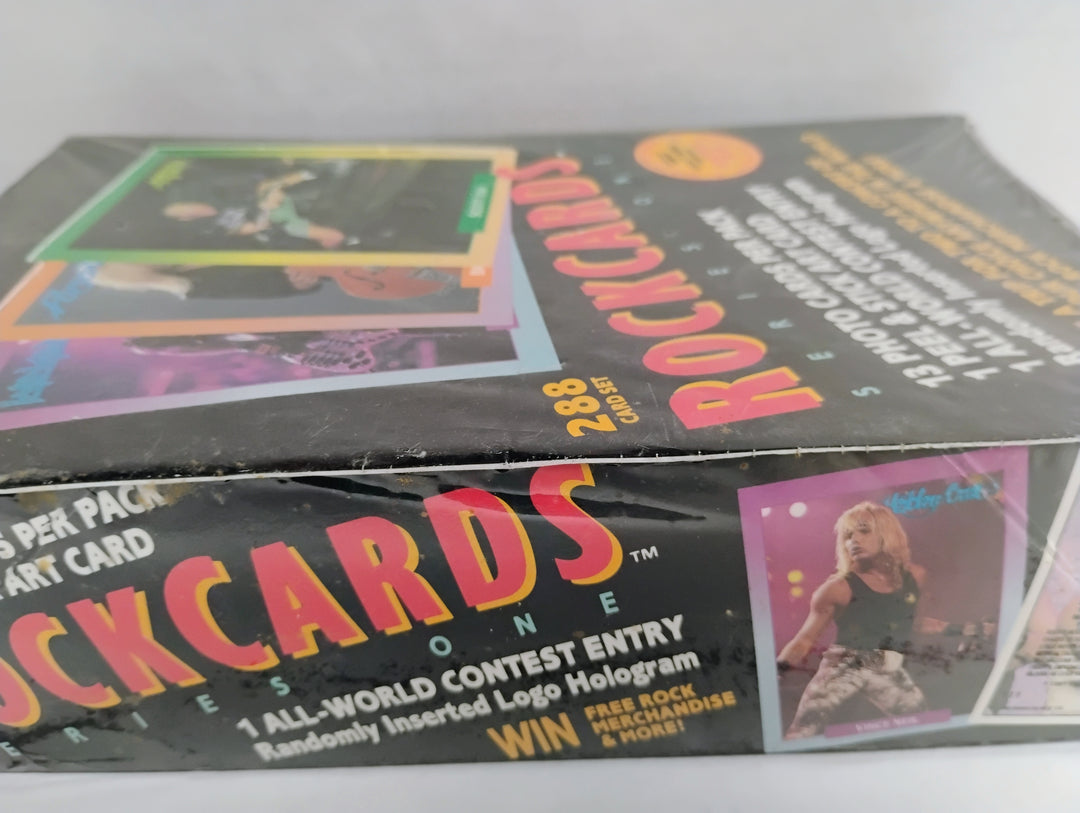 1991 ROCKCARDS Series One Sealed Box