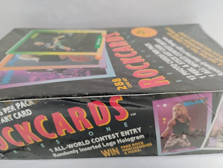 1991 ROCKCARDS Series One Sealed Box