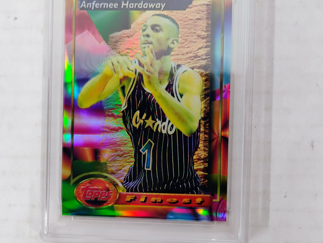 1993 Topps Finest Anfernee Hardaway #189 Refractor PSA 8 NM-MT