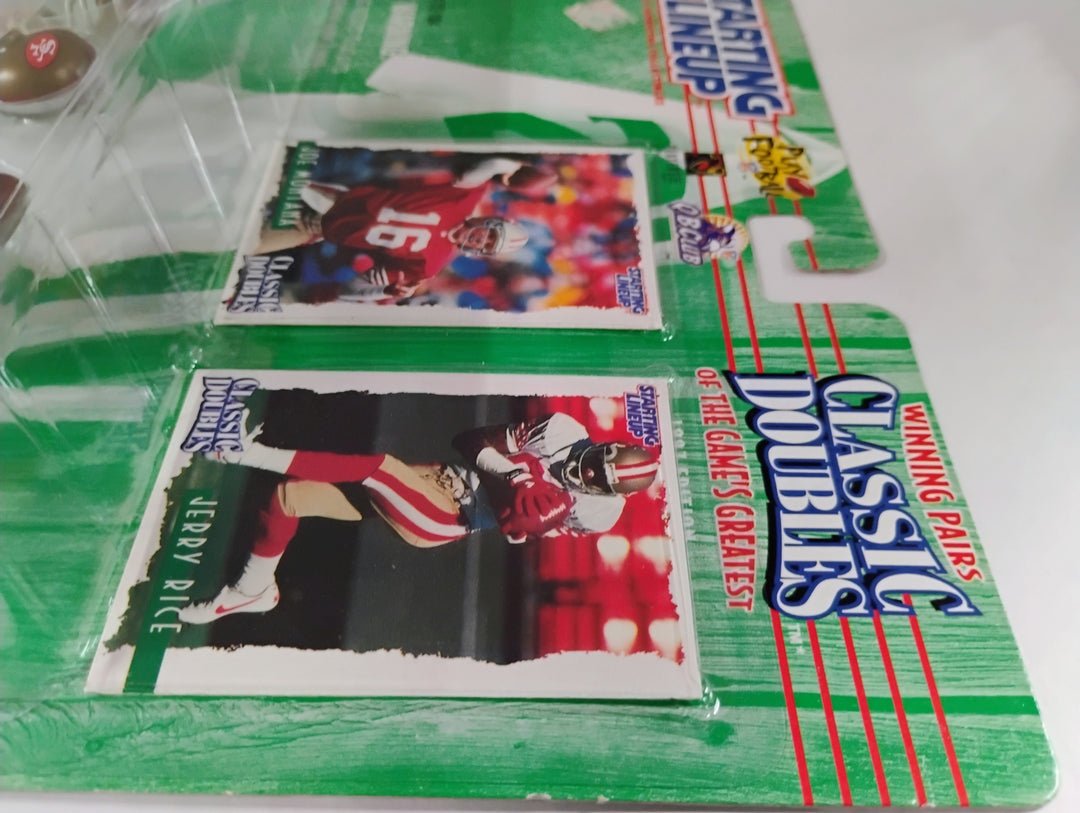 1997 Kenner Starting Lineup Classic Doubles Joe Montana/Jerry Rice Sealed