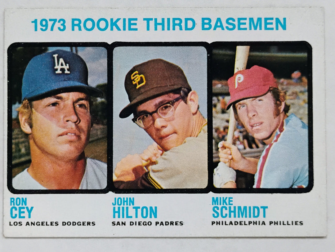 1973 Topps Baseball Mike Schmidt #615 RC NM-Mint