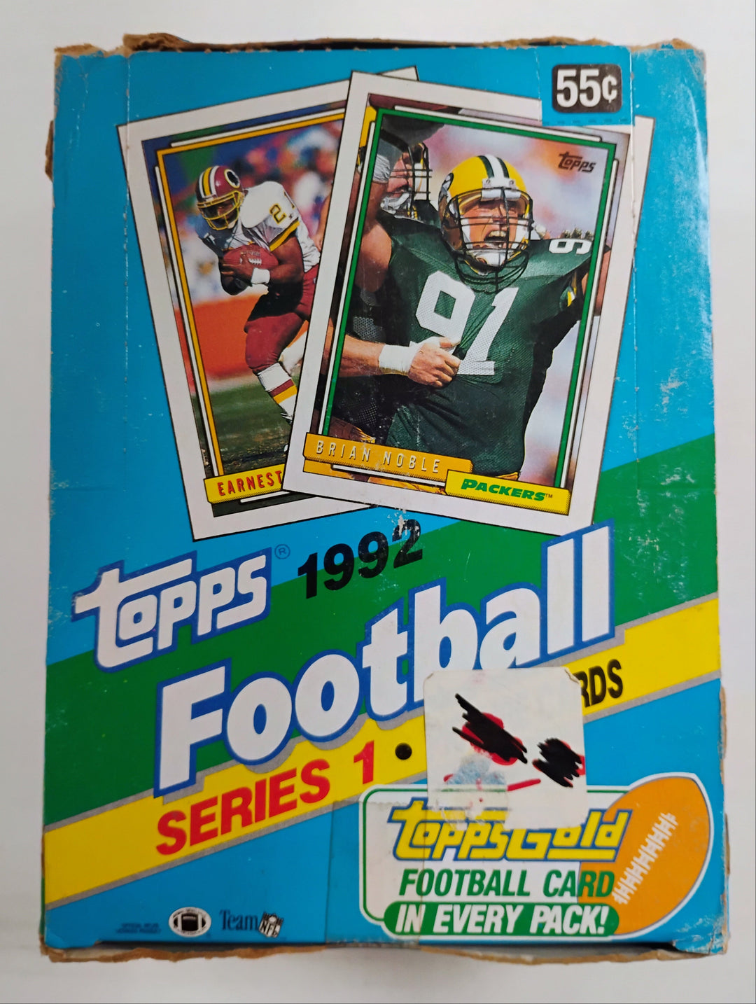 1992 Topps Football Series 1 Wax Box