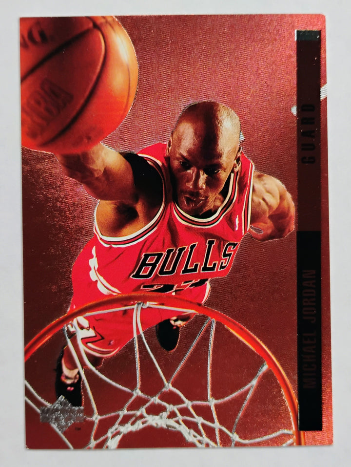 1994-95 Upper Deck Basketball Michael Jordan #G11 Behind The Glass