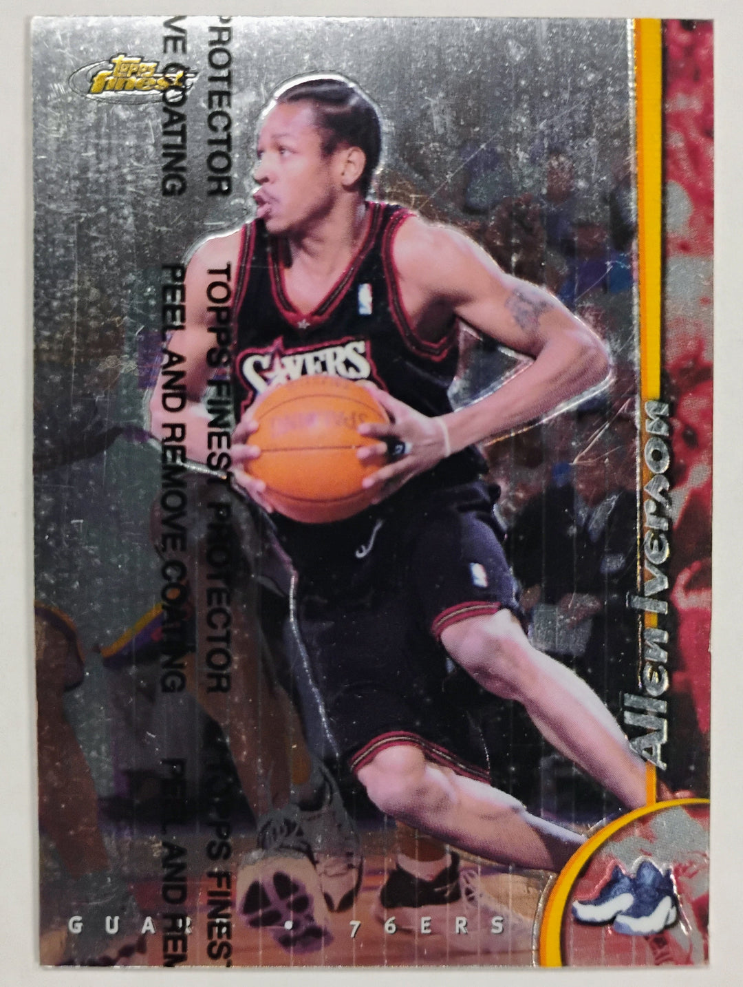 1997-98 Topps Finest Allen Iverson #42 W/ Coating