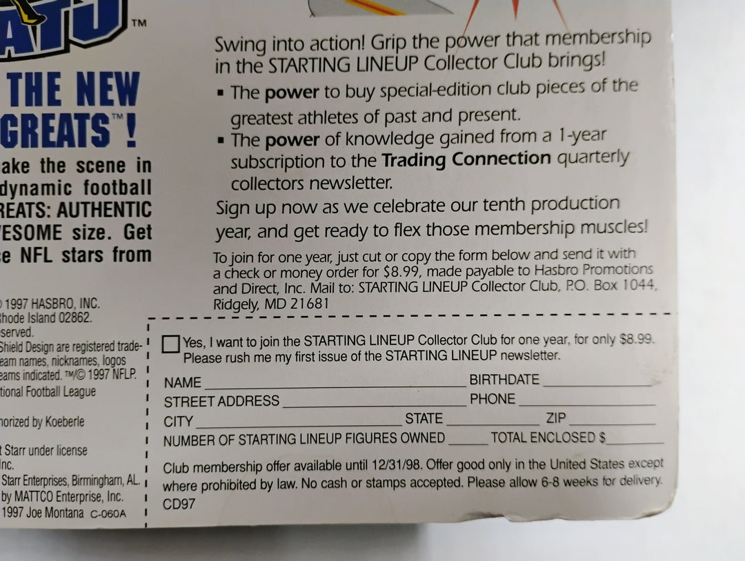 1997 Kenner Starting Lineup Classic Doubles Dan Marino/Bob Griese Sealed