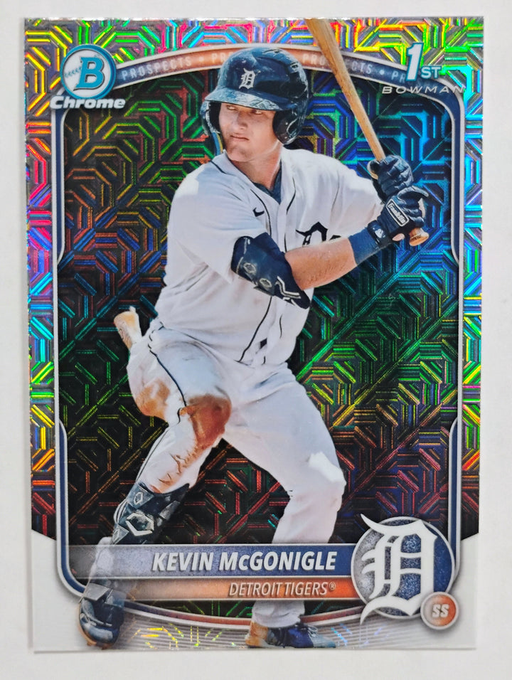 2025 Bowman Chrome Baseball Kevin McGonigle RC #BCP-79 Mojo Refractor