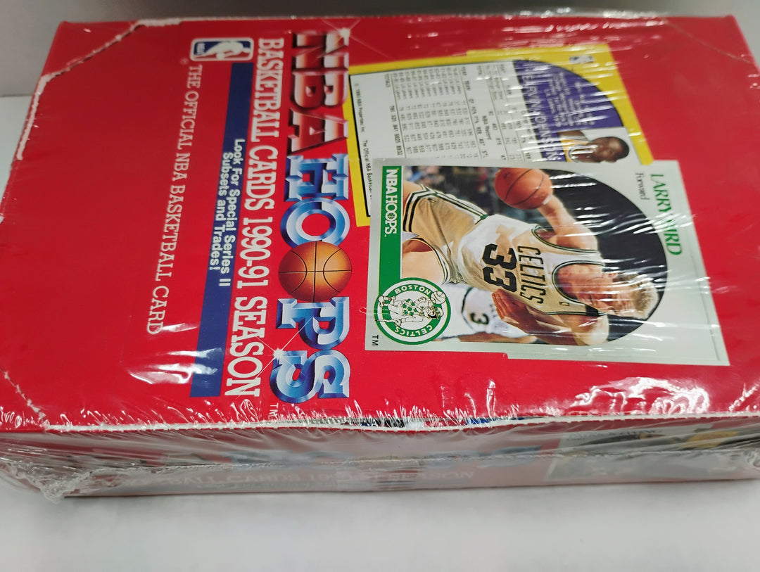 1990-91 NBA Hoops Basketball Series II Sealed Box
