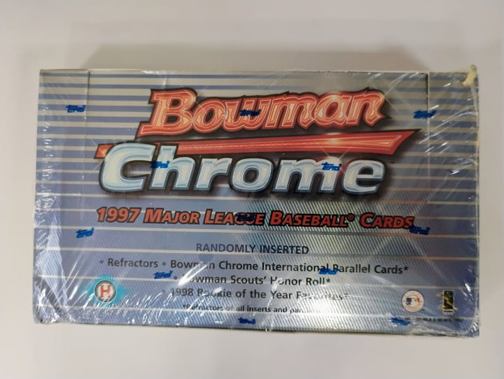 1997 Bowman Chrome Baseball Sealed Hobby Box