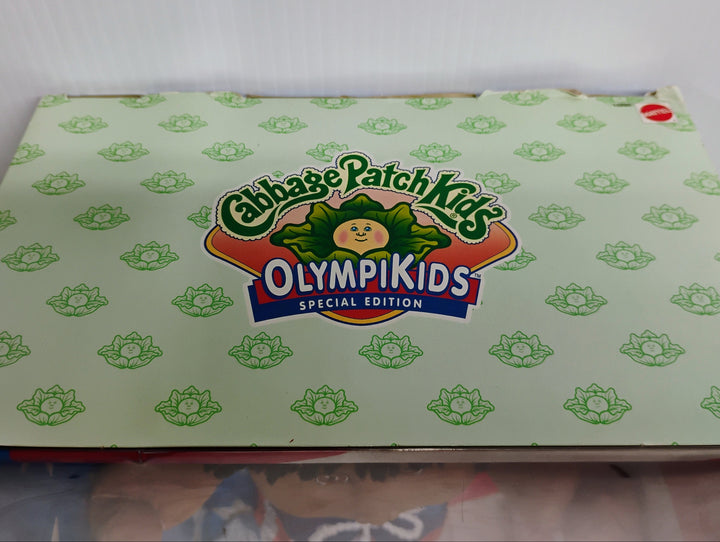 1996 Mattel Cabbage Patch Kids Mariah Satcie Soccer OlympiKids Special Edition In Box