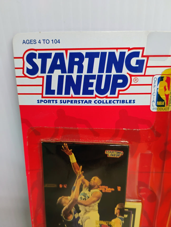 1993 Starting Lineup Alonzo Mourning Exclusive Topps Cards