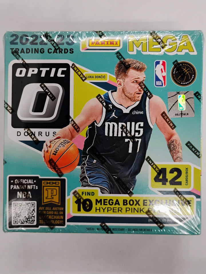 2022-23 Panini Doonruss Optic Basketball Hyper Pink Prizms Mega Box