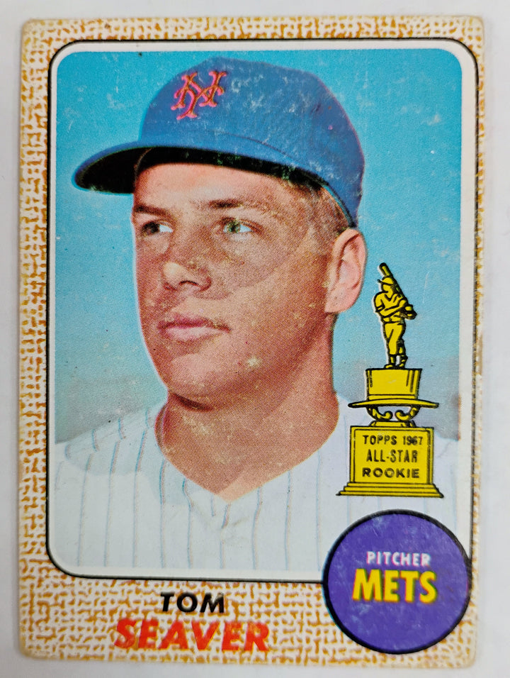 1968 Topps Baseball Tom Seaver #45