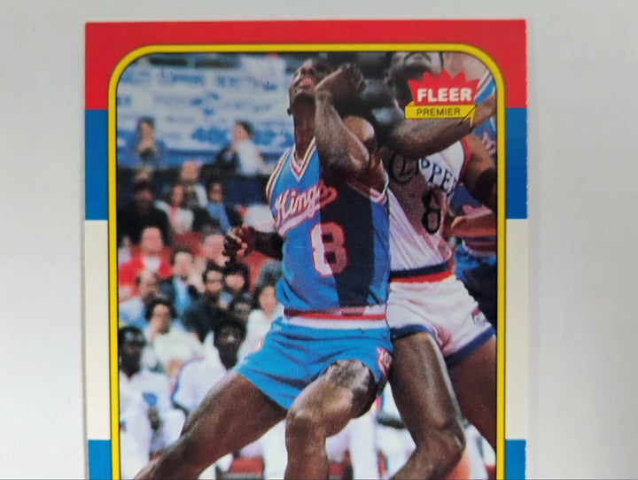 1986-87 Fleer Basketball Eddie Johnson RC #51 EX-Mint