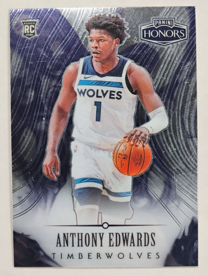 2020-21 Panini Chronicles Honors Basketball Anthony Edwards RC #588