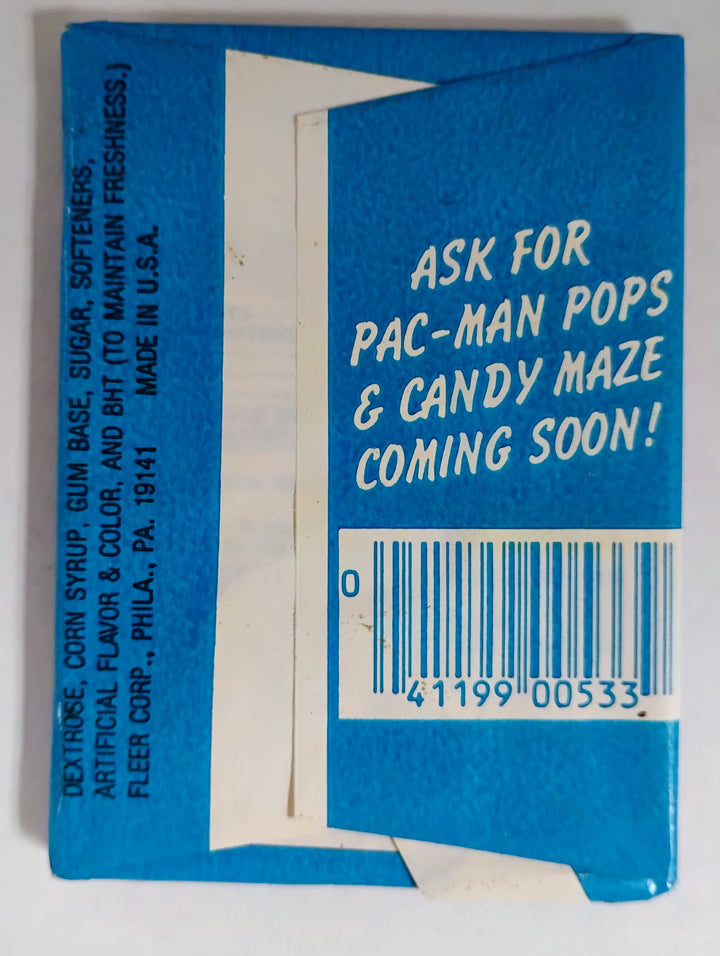 1981 Fleer Ms. Pac-Man Wax Pack