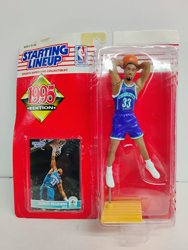 1995 Kenner Starting Lineup Alonzo Mourning "Dunking"