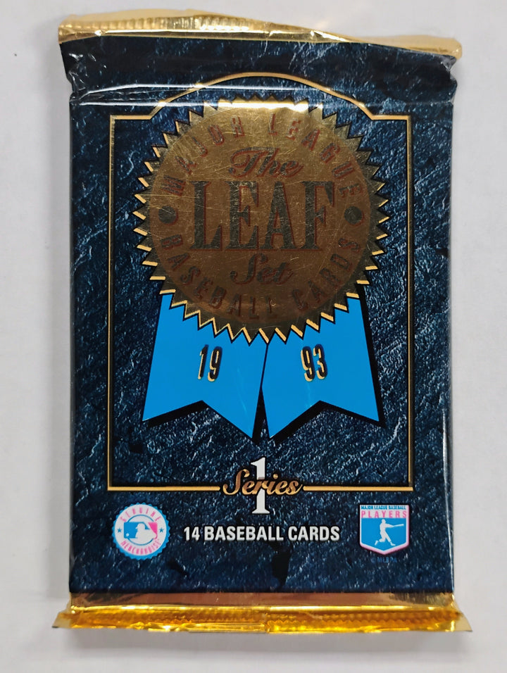 1993 Leaf Baseball Series 1 Sealed Pack