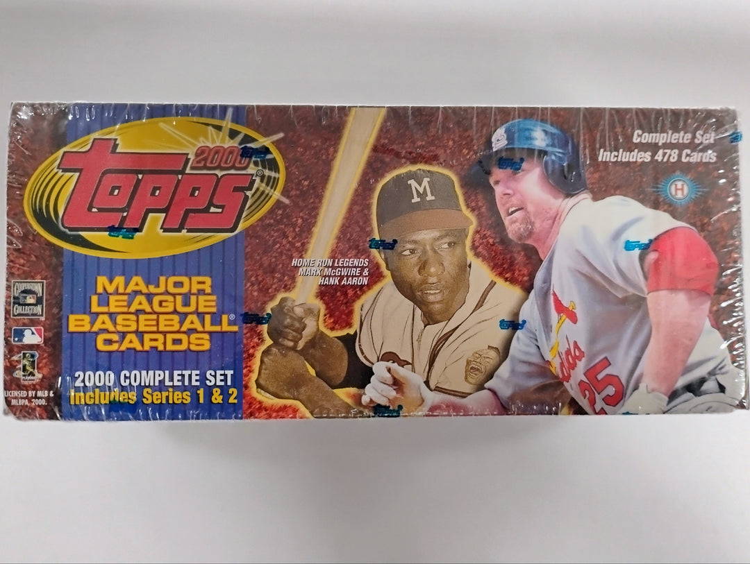 2000 Topps Baseball Complete Factory Sealed Hobby Set