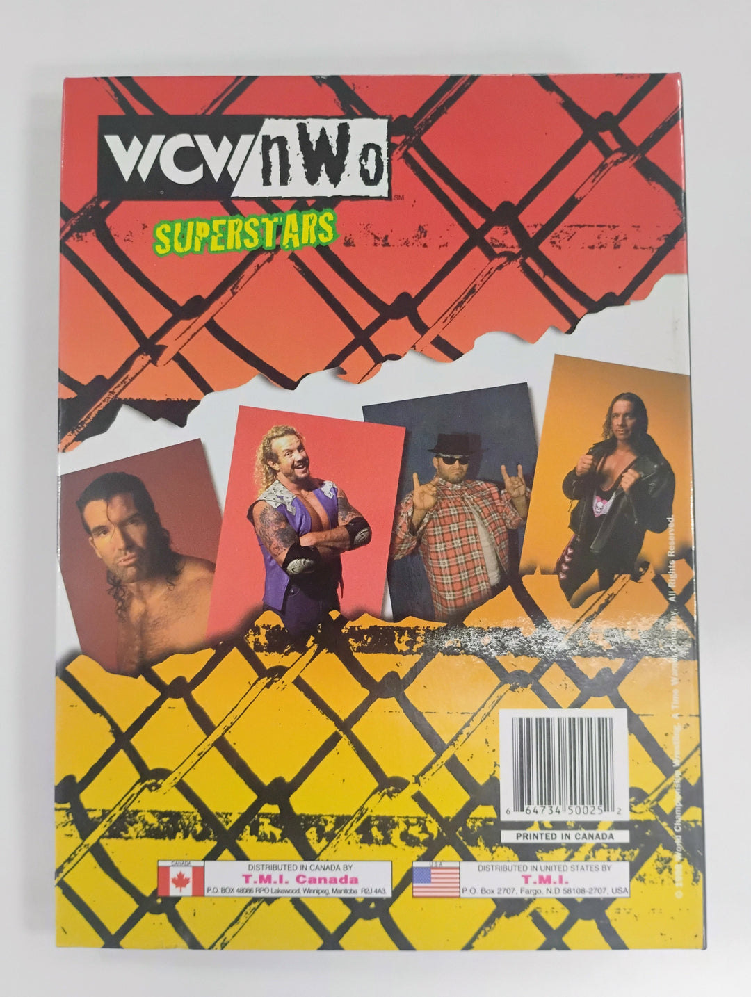 Panini WCW NWO Superstars Photocard Album w/ 24 Photos