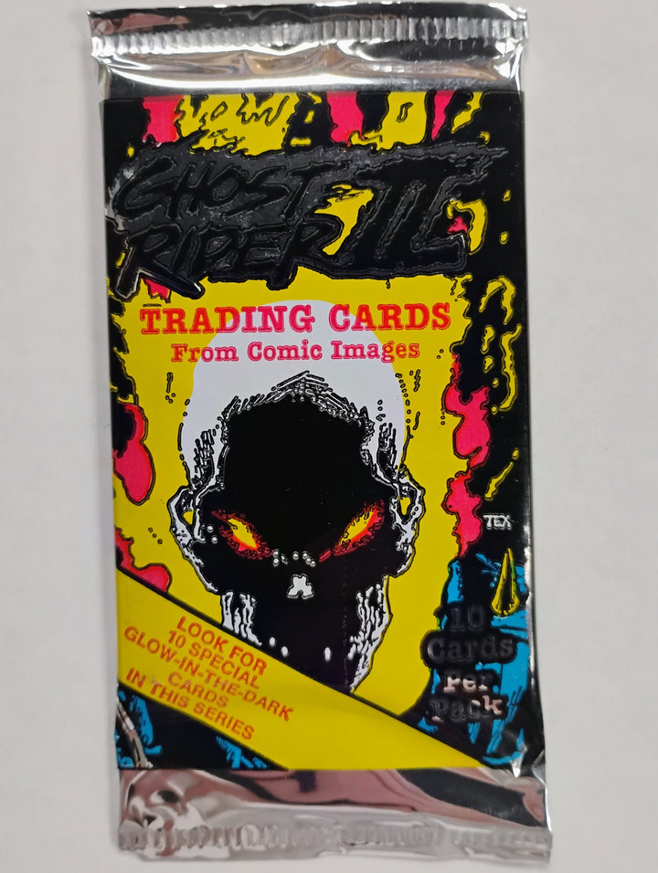 1992 Marvel Comics Ghost Rider II Trading Cards Pack