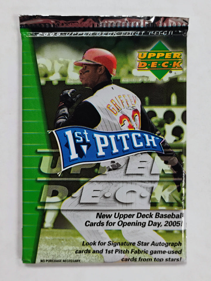 2005 Upper Deck 1st Pitch Baseball Sealed Pack