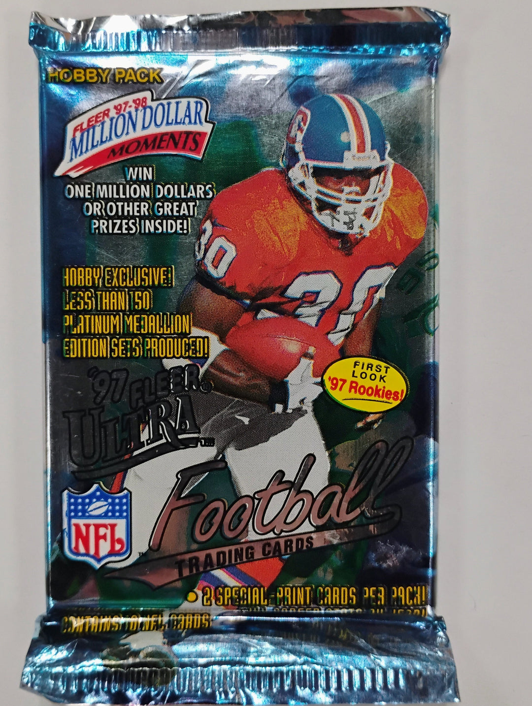 1997 Fleer Ultra Football Sealed  Hobby Pack