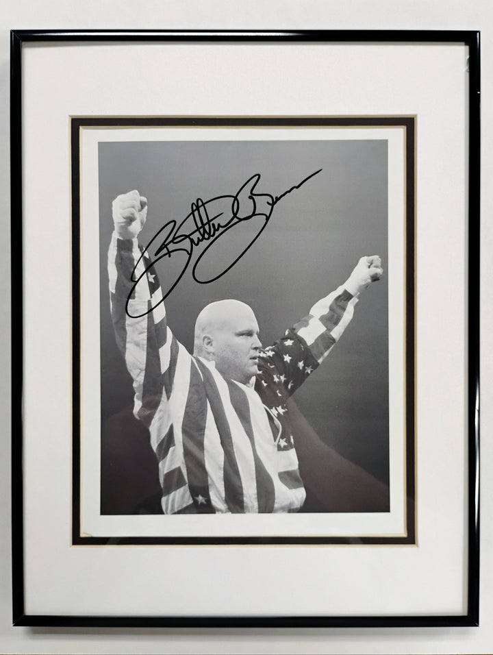 Eric Scott Esch "Butter Bean" Signed B&W Framed Photo
