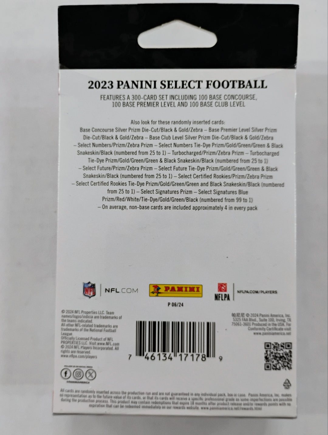 2023 Panini Select Football Hanger Box