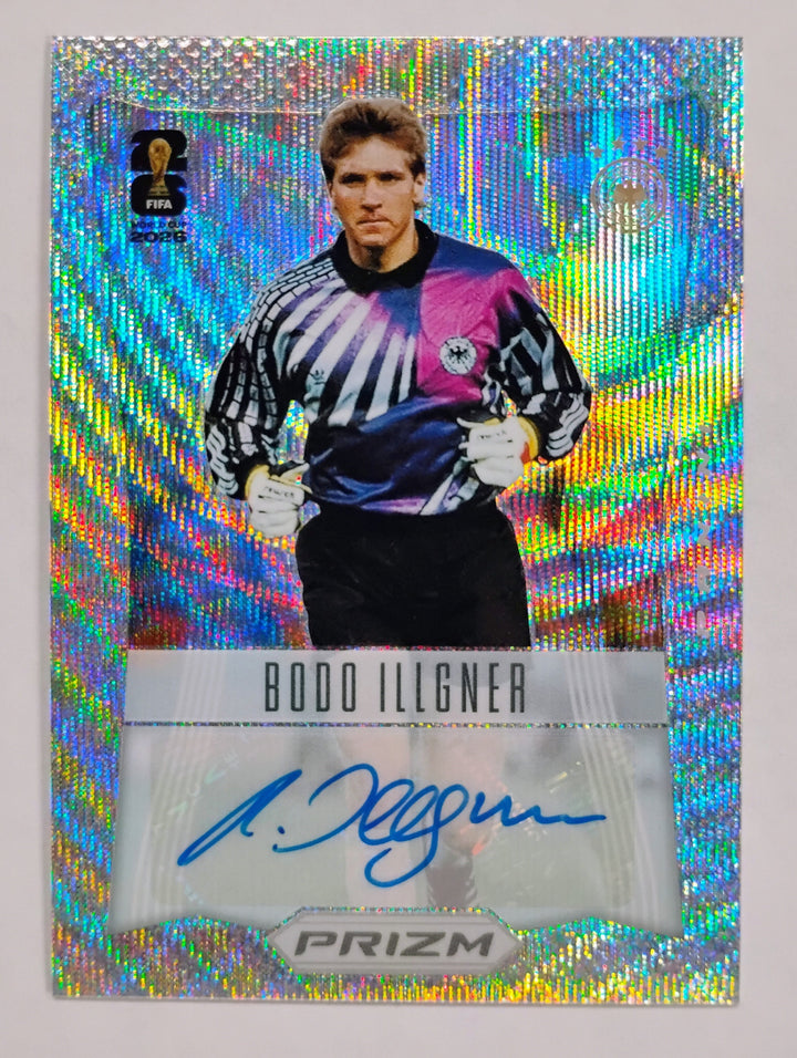 2026 Panini Prizm FIFA World Cup Bobo Illgner #12-BI Silver Wave Prizm Auto