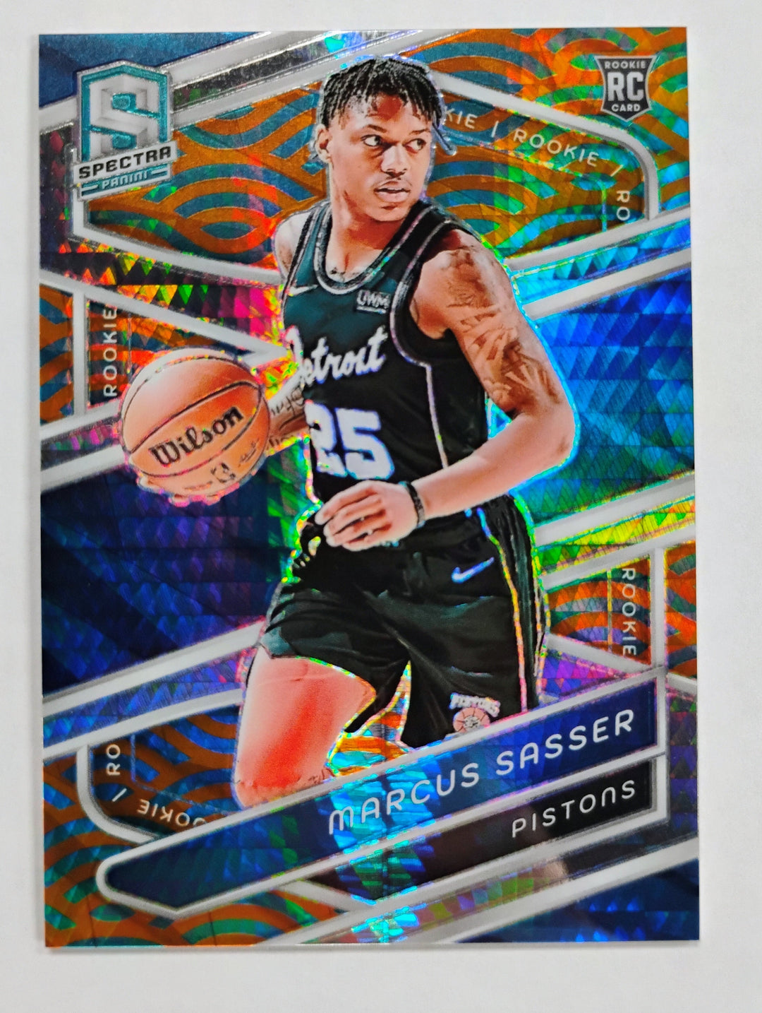 2023-24 Panini Spectra Basketball Marcus Sasser RC #155 Prizm /25