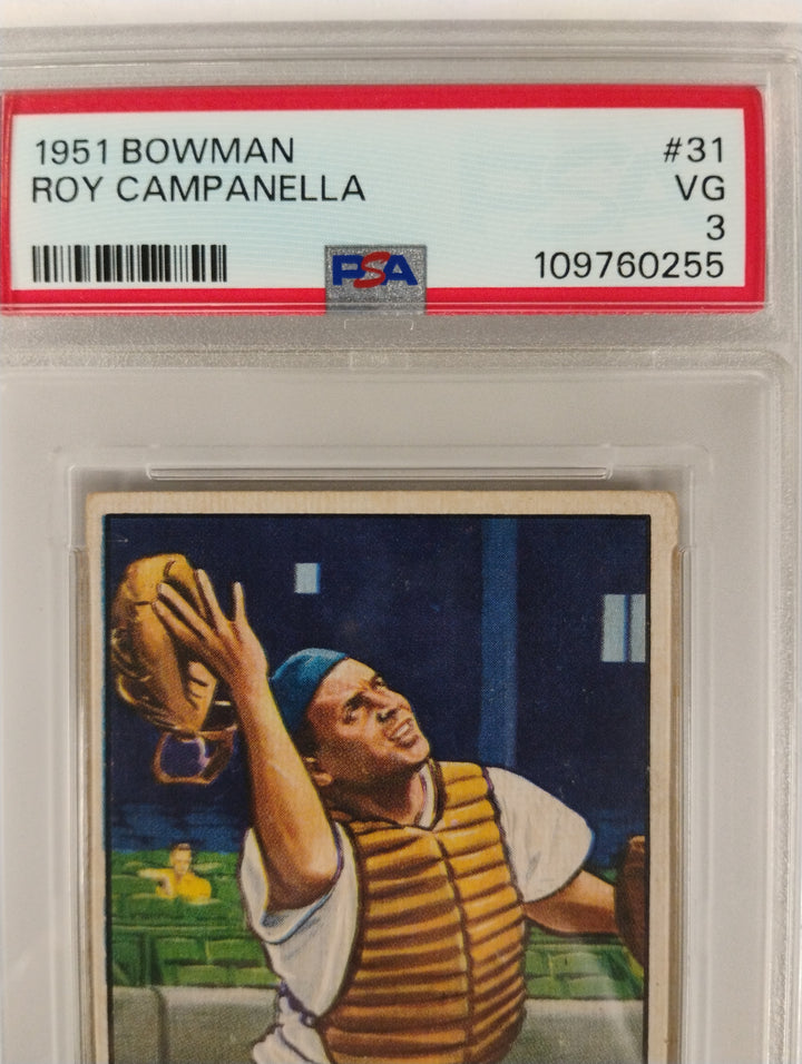 1951 Bowman Roy Campanella #31 VG PSA 3