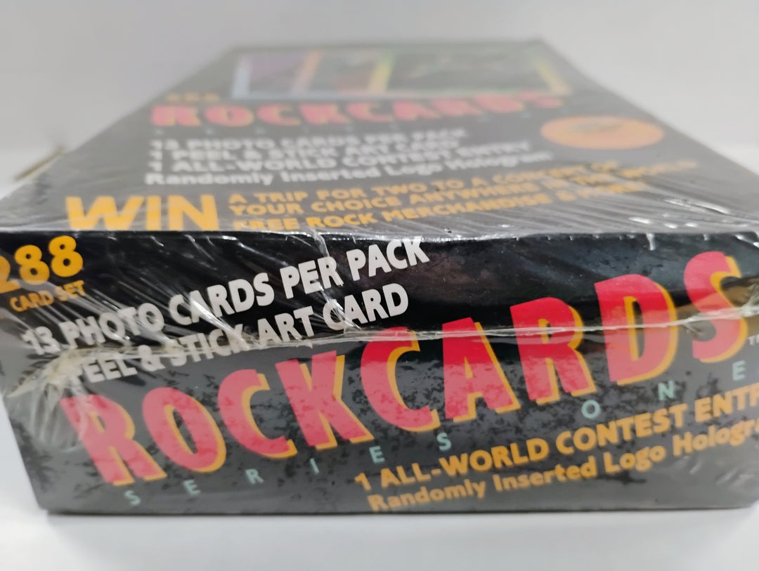 1991 ROCKCARDS Series One Sealed Box
