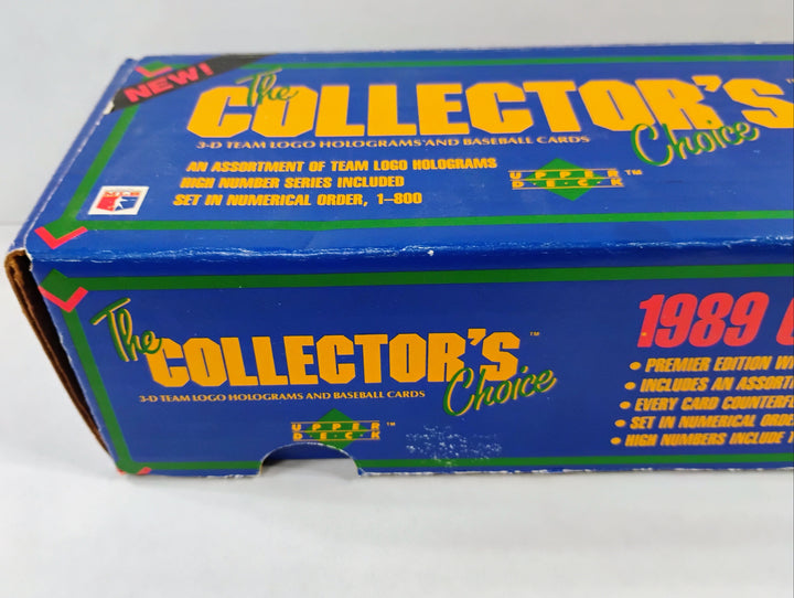 1989 Upper Deck Baseball Complete Factory Set